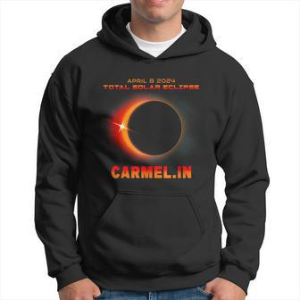 Total Solar Eclipse 2024 Carmel Indiana Hoodie - Monsterry DE