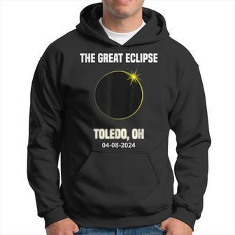 Total Solar Eclipse 2024 City Toledo Ohio Eclipse Hoodie - Monsterry CA