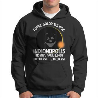 Total Solar Eclipse 2024 Indianapolis Path Of Totality Hoodie - Monsterry DE