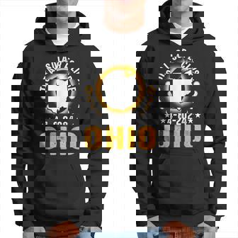 Total Solar Eclipse 2024 Ohio April 8 America Totality Hoodie - Seseable
