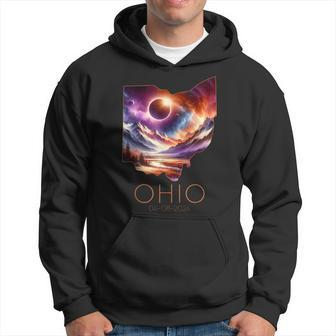 Total Solar Eclipse 2024 State Ohio Totality April 8 2024 Hoodie - Seseable