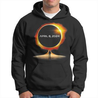 Total Solar Eclipse 2024 Totality Astronaut Family Hoodie | Mazezy