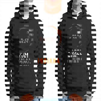 Total Solar Eclipse 2024 Totality Carmel Indiana Hoodie | Mazezy