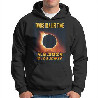 Total Solar Eclipse 2024 Twice In A Lifetime 2017 Totality Hoodie | Mazezy DE