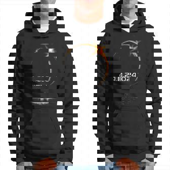 Total Solar Eclipse 2024 Usa April 8 2024 America Totality Hoodie - Seseable