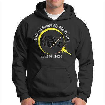 Total Solar Eclipse April 08 2024 Tour Of America Usa Map Hoodie - Monsterry CA