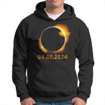 Total Solar Eclipse April 8 2024 Boy Girl Hoodie - Seseable
