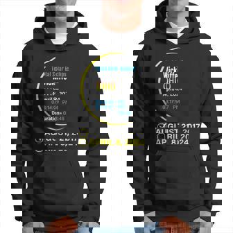 Total Solar Eclipse April 8 2024 Ohio Wickliffe Hoodie - Seseable
