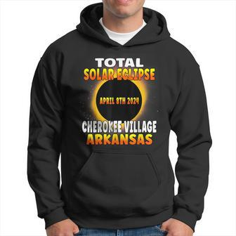 Total Solar Eclipse Cherokee Village Arkansas Hoodie - Seseable