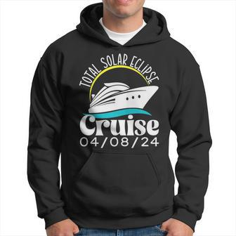 Total Solar Eclipse Cruise 2024 Cruising Matching Vacation Hoodie - Seseable