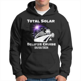 Total Solar Eclipse Cruise 2024 Cruising Vacation Matching Hoodie - Seseable
