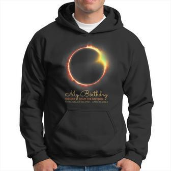 Total Solar Eclipse It's My Birthday April 8 2024 Hoodie - Monsterry