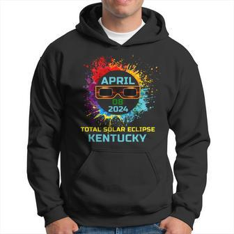 Total Solar Eclipse Kentucky 2024 Colorful Eclipse 04 08 24 Hoodie - Monsterry UK