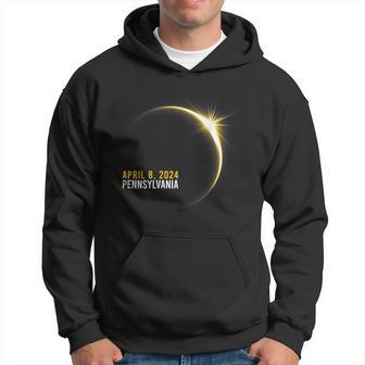 Totality 04 08 24 Total Solar Eclipse 2024 Pennsylvania Hoodie - Monsterry DE