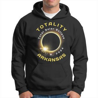 Totality In Arkansas Solar Eclipse April 8 2024 Ar Souvenir Hoodie - Seseable