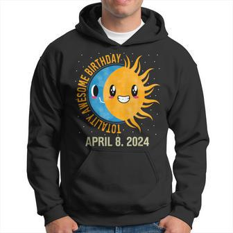 Totality Awesome Birthday Total Solar Eclipse April 8 2024 Hoodie | Mazezy
