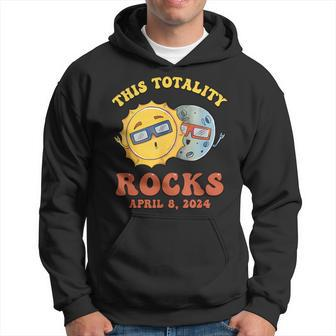 This Totality Rocks Solar Eclipse Pun April 8 2024 Hoodie | Mazezy