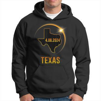 Totality Solar Eclipse April 8 2024 Texas Hoodie - Seseable
