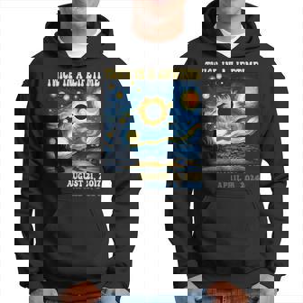 Totality Total Solar Eclipse Twice In A Lifetime Van Gogh Hoodie | Mazezy