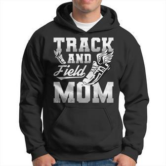 Track And Field Mom Sports Athlete Hoodie | Mazezy