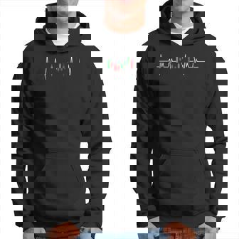 Traders Heart Beat Diseño Para Comerciantes O Inversionistas Sudadera - Regaloses