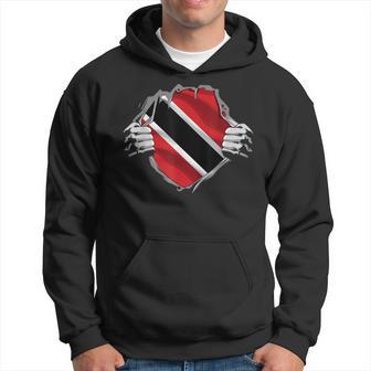 Trinidad And Tobago Clothing Trini Flag Roots Trinidadian Hoodie - Monsterry AU