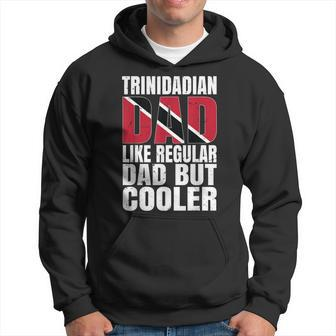 Trinidadian Dad Trinidad And Tobago Flag Trini Father's Day Hoodie - Seseable