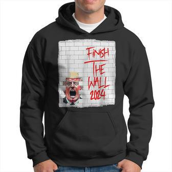 Trump Finish The Wall 2024 Hoodie | Mazezy