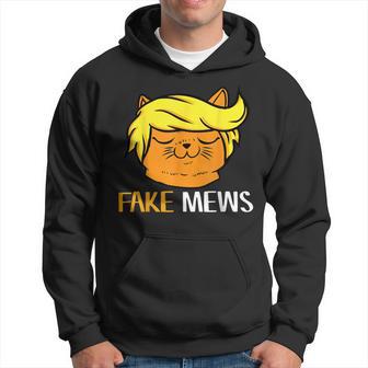 Trump Hair Cat 45 2020 Fake News Cool Pro Republicans Hoodie - Monsterry DE