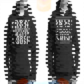 Trust Me I'm Basically A Surgeon Medical Tv Drama Hoodie - Thegiftio