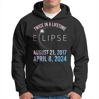 Twice In A Lifetime Solar Eclipse 2024 Total Eclipse Hoodie - Monsterry CA