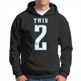 Twin 2 Matching Adult Kid Jersey Twin Apparel Hoodie - Monsterry UK