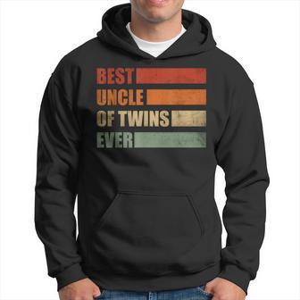 Twin Soncle Retro Uncle Of Gemini Hoodie - Seseable