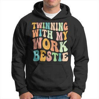 Twinning With My Work Bestie Spirit Week Best Friend Twin Hoodie - Thegiftio UK