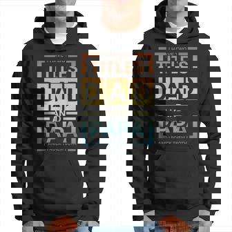 I Have Two Titles Dad & Papa & I Rock Them Both Father Day Hoodie - Seseable