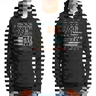 I Have Two Titles Dad & Papa I Rock Them Both Papa Hoodie - Seseable