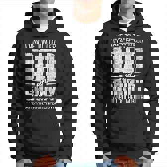 I Have Two Titles Dad And Grumpy Father's Day Grumpy Hoodie - Seseable