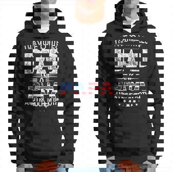 I Have Two Titles Dad And Papa Father's Day Dad Hoodie - Seseable