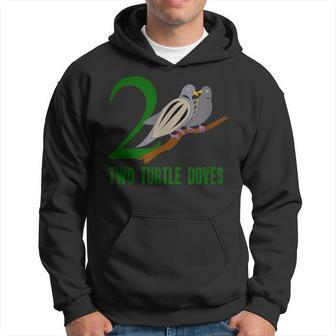 Two Turtle Doves Song 12 Days Christmas Hoodie - Monsterry CA
