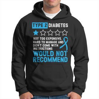 Type 2 Diabetes T2d Warrior Diabetes Awareness Hoodie - Monsterry DE