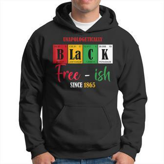 Unapologetically Black Free-Ish Since 1865 Junenth Hoodie - Monsterry UK