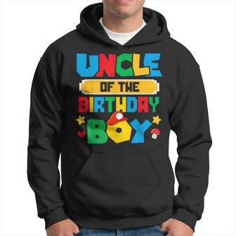 Uncle Of The Birthday Boy Game Gaming Family Matching Hoodie - Seseable