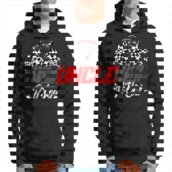 Uncle Pit Crew Birthday Party Race Car Lover Racing Family Hoodie - Seseable