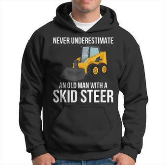 Never Underestimate An Old Man With A Skid Sr Skid Sr Hoodie | Mazezy DE