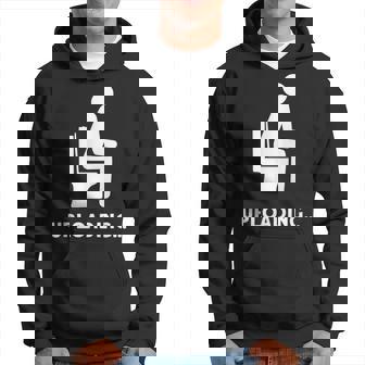 Uploading Downloading It Nerd Programmer Hoodie - Thegiftio