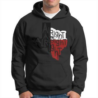 Usa Alright Texas Map Pride Hoodie - Monsterry