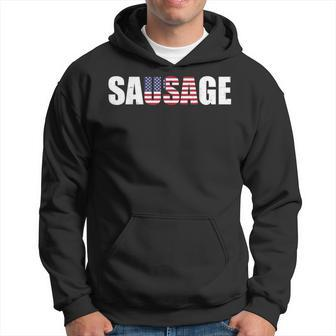Usa American Sausage Hoodie - Monsterry
