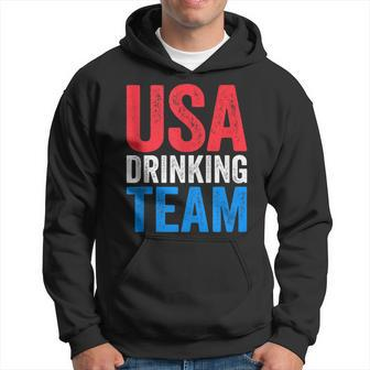 Usa Drinking Team Fourth Of July Hoodie - Monsterry