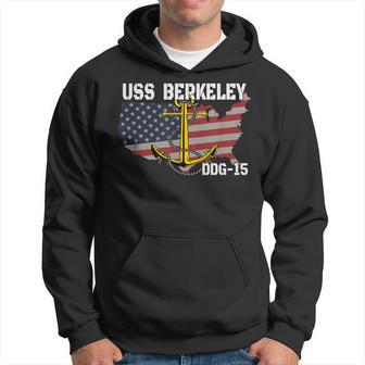 Uss Berkeley Ddg-15 Destroyer Veteran Day Father Grandpa Dad Hoodie - Monsterry CA