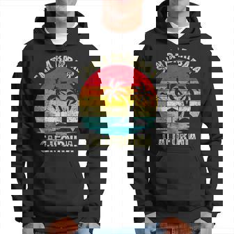 Vacaciones Familiaresintage Retro California Santa Barbara Beach Sudadera - Regaloses